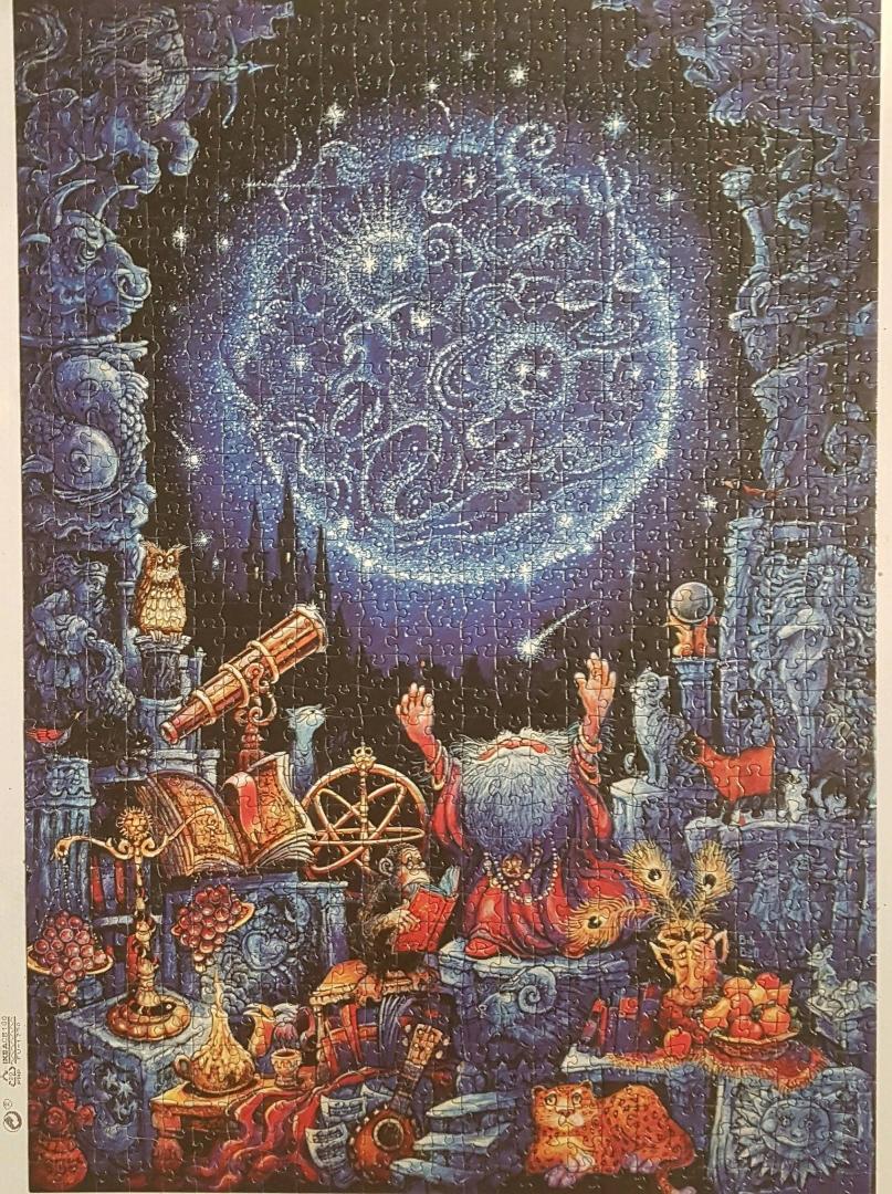 Иллюстрация 2 из 6 для Пазл-1000 "Астролог" (18003) | Лабиринт - игрушки. Источник: Oksasha
