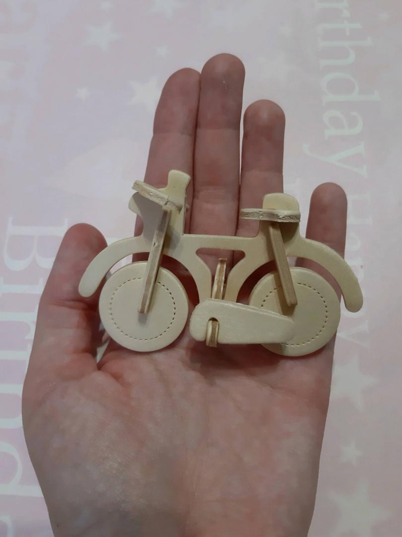 Иллюстрация 5 из 9 для Модель сборная деревянная Велосипед | Лабиринт - игрушки. Источник: Дарья