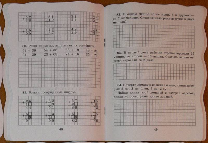 Иллюстрация 5 из 10 для Правила и упражнения по математике. 2 класс - Ефимова, Гринштейн | Лабиринт - книги. Источник: Виталий
