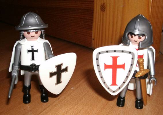 Иллюстрация 5 из 10 для Двойной набор "Французский рыцарь и крестоносец" (5825) | Лабиринт - игрушки. Источник: Ёжик