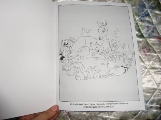 Иллюстрация 5 из 12 для Водная раскраска "Бемби" (№1015) | Лабиринт - книги. Источник: Лимпи