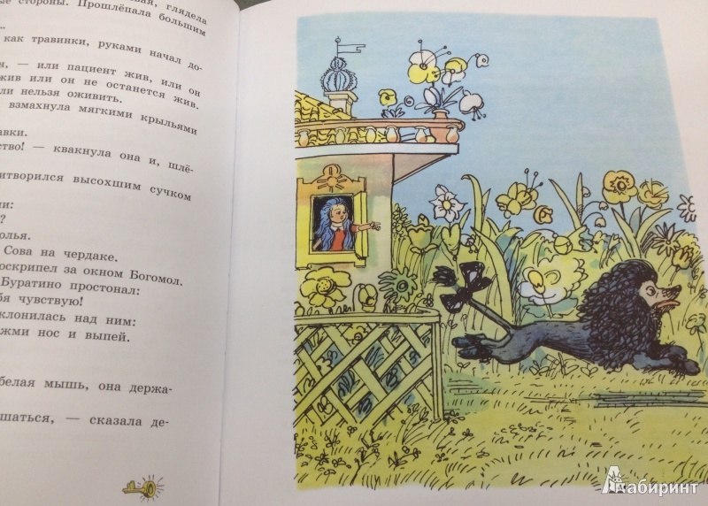 Иллюстрация 20 из 38 для Золотой ключик, или Приключения Буратино - Алексей Толстой | Лабиринт - книги. Источник: ELOIZA