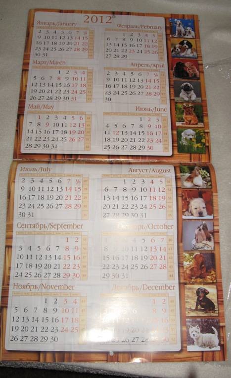 Иллюстрация 6 из 9 для Календарь 2011 "Щенята" | Лабиринт - сувениры. Источник: Holodec25