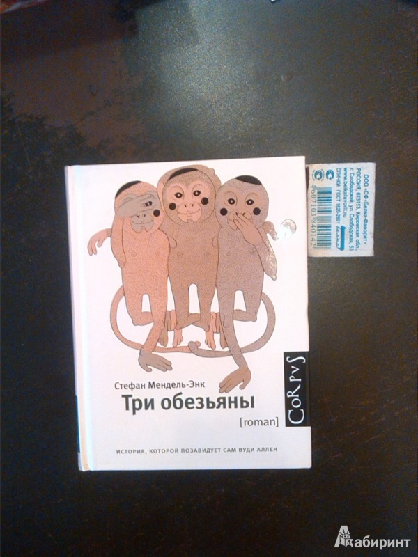 Иллюстрация 2 из 13 для Три обезьяны - Стефан Мендель-Энк | Лабиринт - книги. Источник: Шамаева  Анастасия