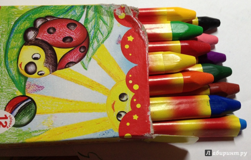 Иллюстрация 5 из 5 для Масляные карандаши треугольные "Кроха" (12 цветов) (12С 871-08) | Лабиринт - канцтовы. Источник: Lulu.
