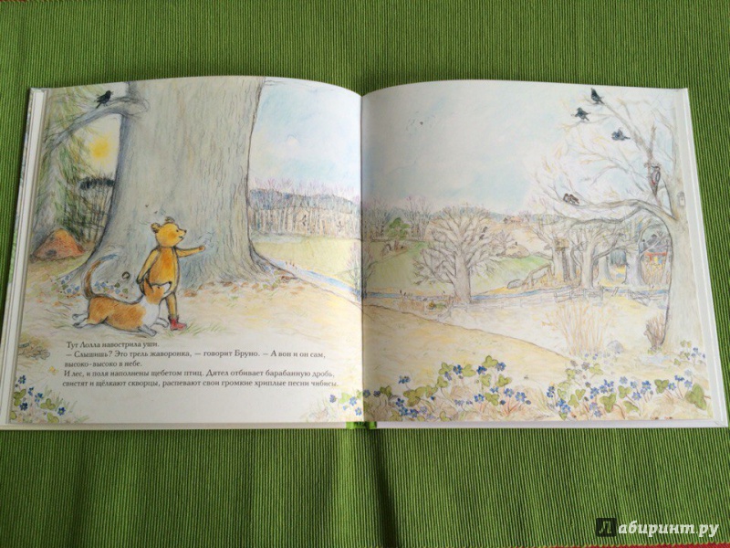 Иллюстрация 24 из 51 для Весна мишки Бруно - Гунилла Ингвес | Лабиринт - книги. Источник: Сан Санна