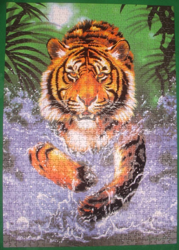 Иллюстрация 2 из 4 для Step Puzzle-1000 "Тигр" Бархатная коллекция (79521) | Лабиринт - игрушки. Источник: JaaSv