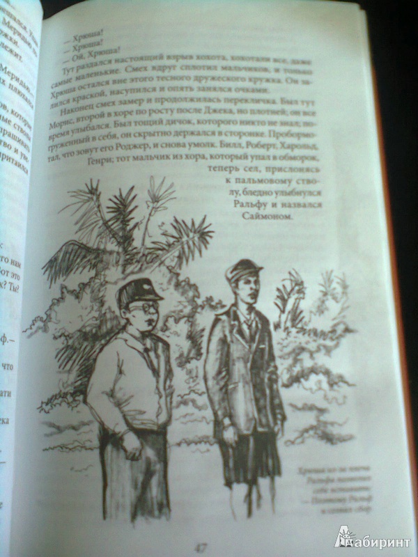 Иллюстрация 5 из 11 для Повелитель мух - Уильям Голдинг | Лабиринт - книги. Источник: Литвиненко  Катерина