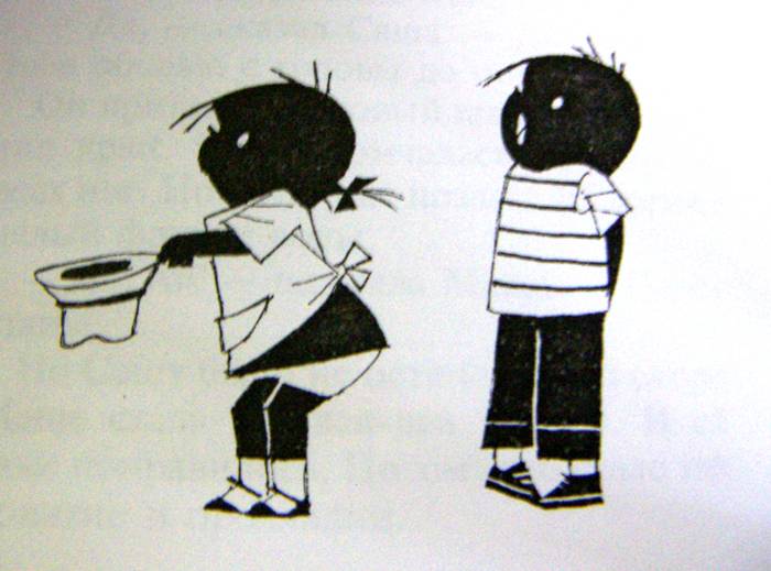 Иллюстрация 23 из 23 для Саша и Маша 1. Рассказы для детей - Анни Шмидт | Лабиринт - книги. Источник: Glukovarenik