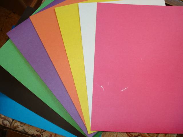 Иллюстрация 1 из 11 для Цветной картон А4, 8 листов, 8 цветов (ЦК2851) | Лабиринт - канцтовы. Источник: Алёнушка-Аленка