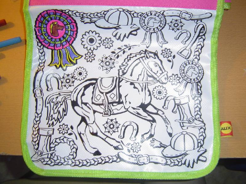 Иллюстрация 3 из 6 для Набор "Раскрась сумку" с изображением пони (508PL) | Лабиринт - игрушки. Источник: mysya