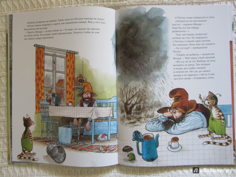 Иллюстрация 19 из 73 для Петсон грустит - Свен Нурдквист | Лабиринт - книги. Источник: ЮлияО