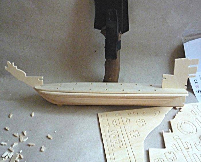Иллюстрация 12 из 29 для Модель сборная деревянная Пиратский корабль | Лабиринт - игрушки. Источник: Дейдра