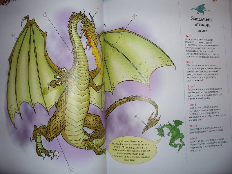 Иллюстрация 18 из 26 для Рисуем драконов - Хенсен, Бернс | Лабиринт - книги. Источник: Tiger.
