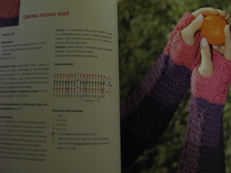 Иллюстрация 12 из 19 для Варежки, перчатки, митенки. Вязание крючком - Вероника Хуг | Лабиринт - книги. Источник: NadNa