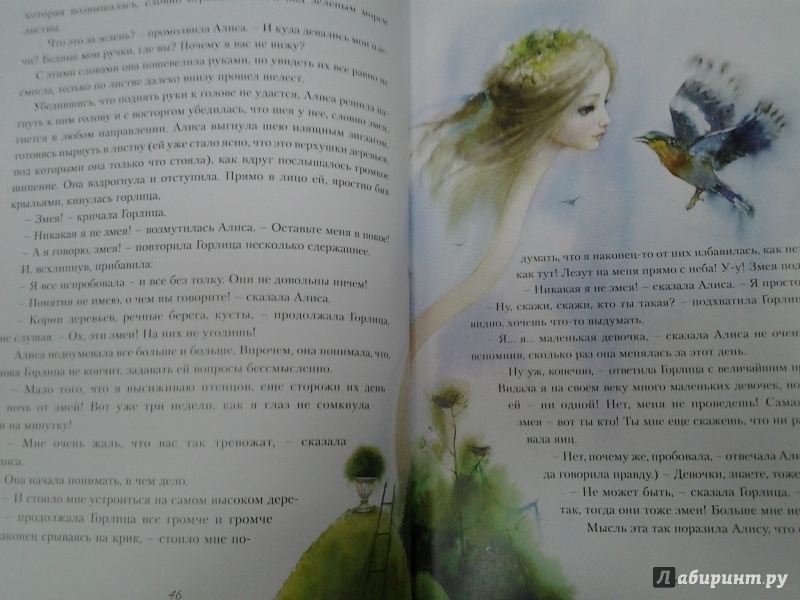 Иллюстрация 28 из 47 для Алиса в Стране чудес - Льюис Кэрролл | Лабиринт - книги. Источник: Olga