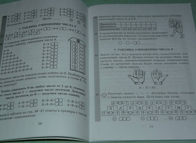 Иллюстрация 11 из 35 для Таблица умножения без напряжения: Рабочая тетрадь. 3 класс - Беденко, Смекай | Лабиринт - книги. Источник: Nadena