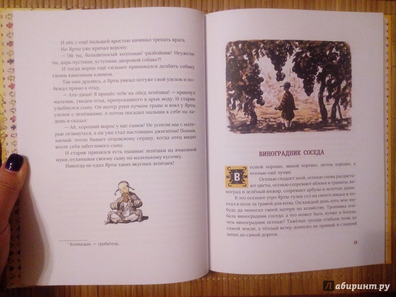Иллюстрация 13 из 55 для Туркменские народные сказки об Ярты-Гулоке | Лабиринт - книги. Источник: Viscum_Album
