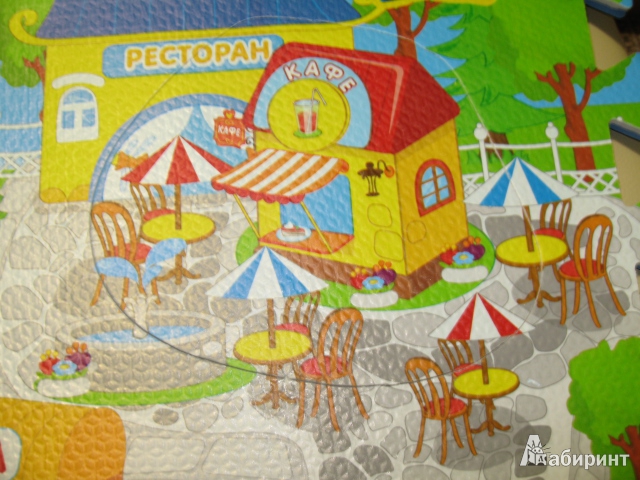 Иллюстрация 2 из 21 для Коврик-пазл "Веселый город" 25 деталей (GT2852) | Лабиринт - игрушки. Источник: Белкина  Виктория