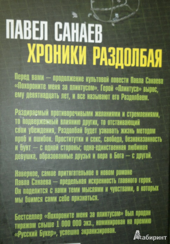 Иллюстрация 4 из 26 для Хроники Раздолбая. Похороните меня за плинтусом 2 - Павел Санаев | Лабиринт - книги. Источник: Леонид Сергеев