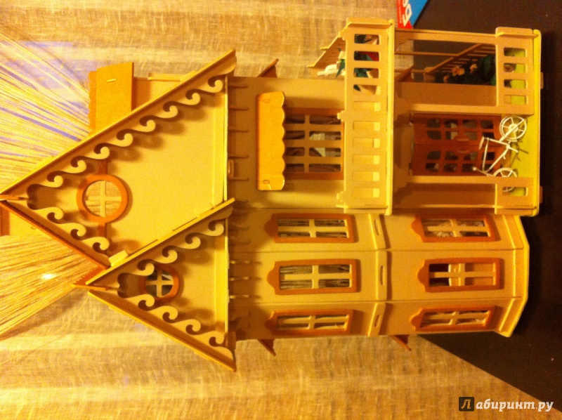 Иллюстрация 40 из 50 для Модель сборная деревянная Готический дом | Лабиринт - игрушки. Источник: Лабиринт