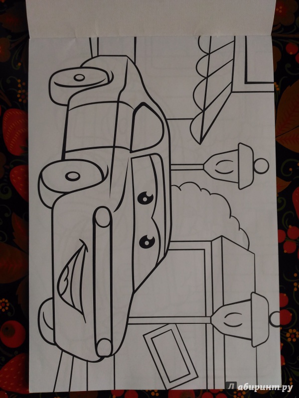 Иллюстрация 5 из 6 для Раскраска "Машинки" | Лабиринт - книги. Источник: ВерБа