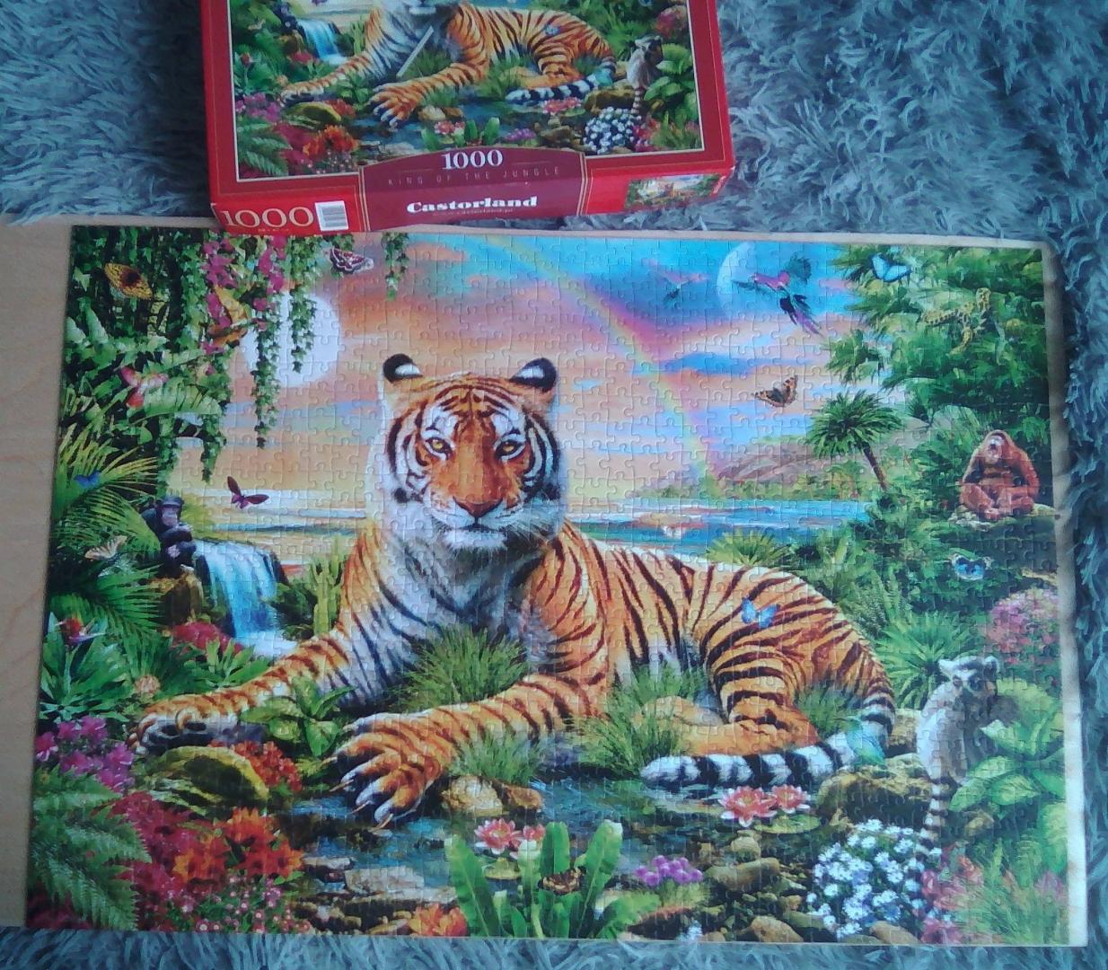 Иллюстрация 5 из 7 для Puzzle-1000 "Король джунглей" (C-103300) | Лабиринт - игрушки. Источник: Selenita