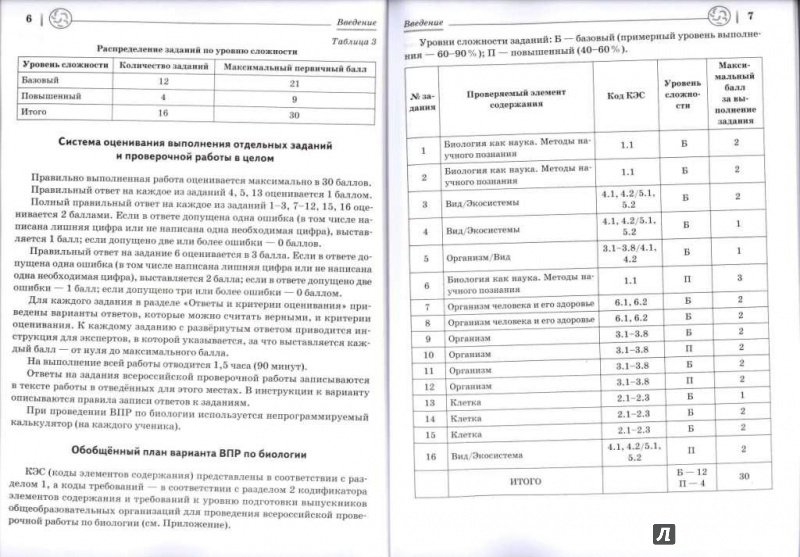 Иллюстрация 3 из 9 для Биология. 11 класс. Подготовка к всероссийским проверочным работам. ФГОС - Анастасия Кириленко | Лабиринт - книги. Источник: Елена Весна