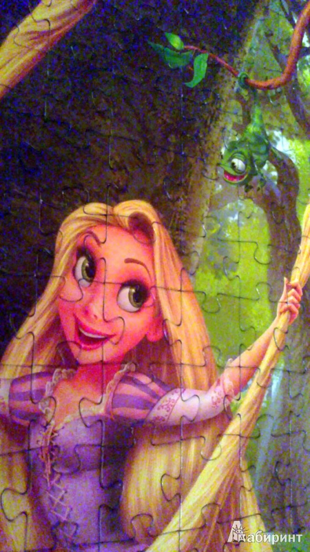 Иллюстрация 11 из 22 для Step Puzzle, 560 элементов, Disney "Рапунцель" (97016) | Лабиринт - игрушки. Источник: Ирина  Ирина