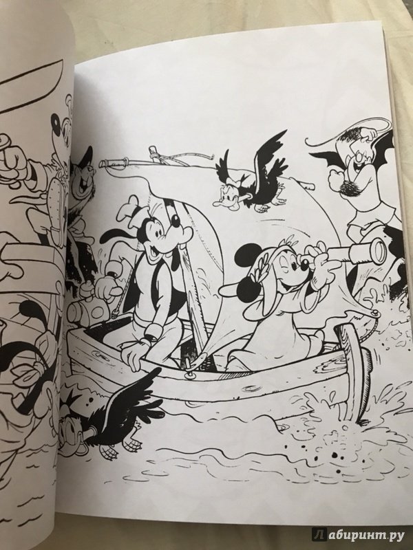 Иллюстрация 32 из 77 для Раскраска. Disney. Любимые герои. Микки, Дональд | Лабиринт - книги. Источник: Лабиринт