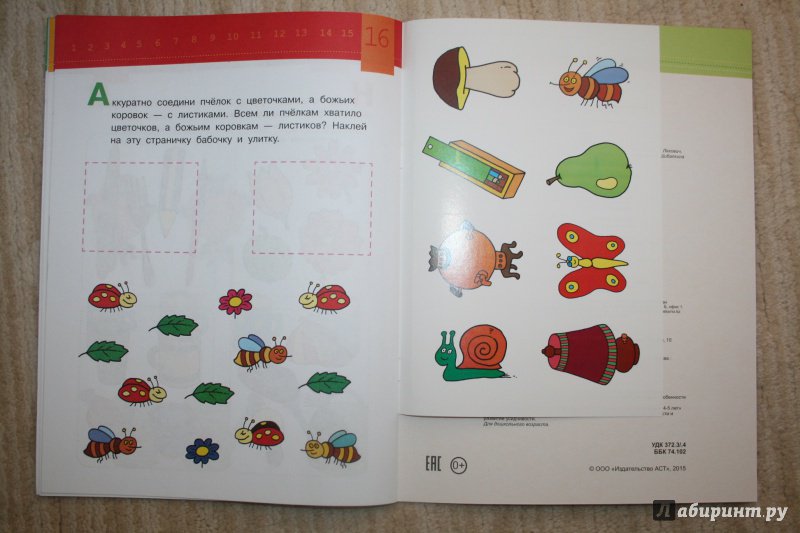 Иллюстрация 12 из 18 для Развиваем внимание малыша (4-5 лет) | Лабиринт - книги. Источник: Рудис  Александра