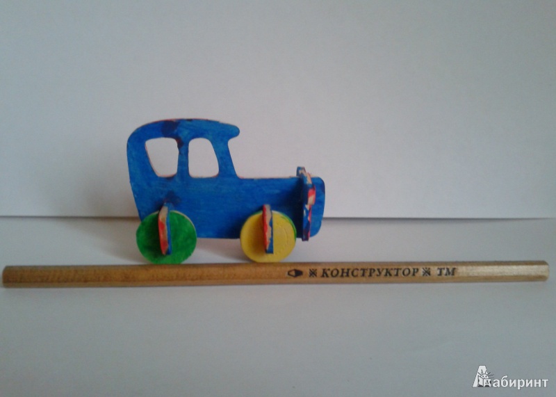 Иллюстрация 4 из 19 для Модель сборная деревянная Автомобиль | Лабиринт - игрушки. Источник: Колдашова  Любовь