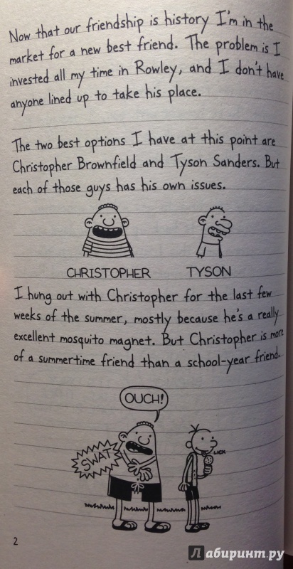 Иллюстрация 5 из 12 для Diary of a Wimpy Kid. The Ugly Truth - Jeff Kinney | Лабиринт - книги. Источник: Tatiana Sheehan