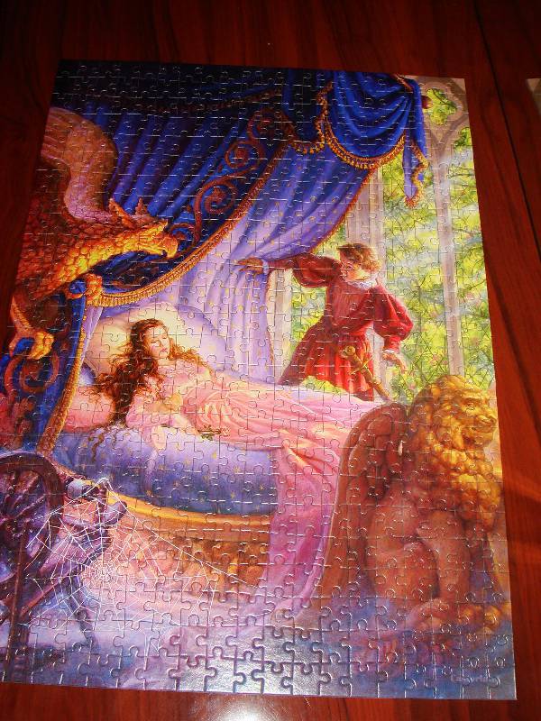 Иллюстрация 10 из 10 для Пазл-мозаика "Спящая красавица" 500 деталей (B-51533) | Лабиринт - игрушки. Источник: zabava12
