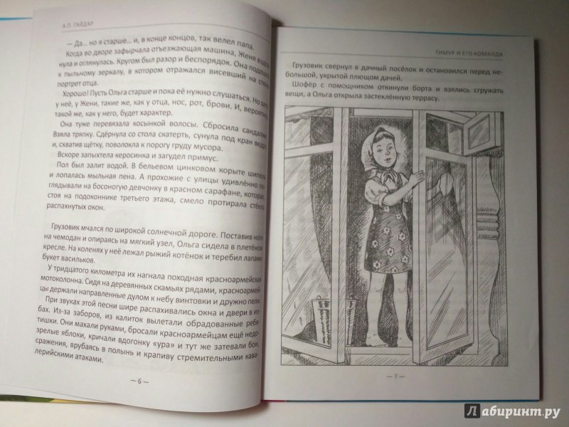 Иллюстрация 47 из 60 для Тимур и его команда - Аркадий Гайдар | Лабиринт - книги. Источник: Devywkadali