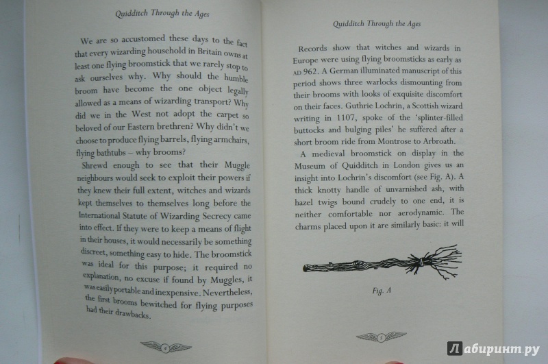 Иллюстрация 18 из 27 для Quidditch Through the Ages. Kennilworthy Whisp - Joanne Rowling | Лабиринт - книги. Источник: Марина