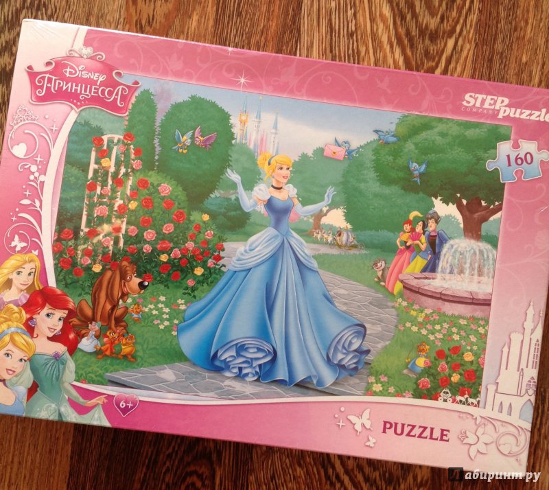 Иллюстрация 13 из 14 для Step Puzzle-160 "Disney. Золушка" (94039) | Лабиринт - игрушки. Источник: Хранительница книг