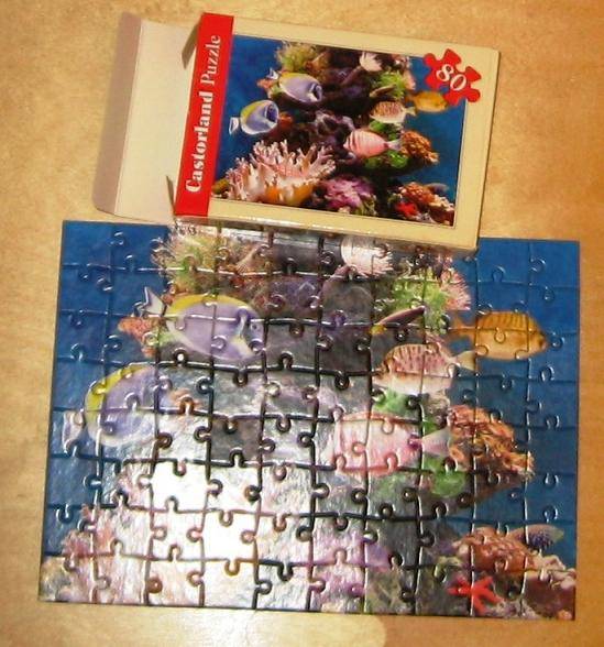 Иллюстрация 3 из 3 для Puzzle-80. Коралловые рифы в ассортименте, 16 штук (A-08514-R) | Лабиринт - игрушки. Источник: акка