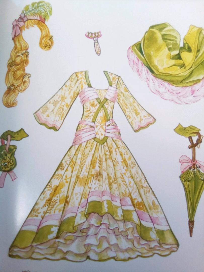 Иллюстрация 52 из 59 для Сказочная мода. Наряди принцессу. Красавица и Чудовище | Лабиринт - книги. Источник: МНатали