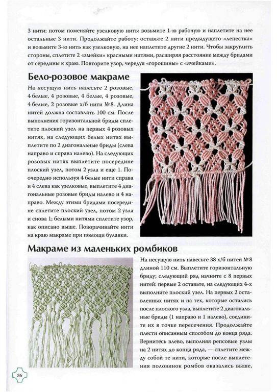 Иллюстрация 10 из 26 для Искусство макраме. Шаг за шагом - Розальба Николи | Лабиринт - книги. Источник: Юта