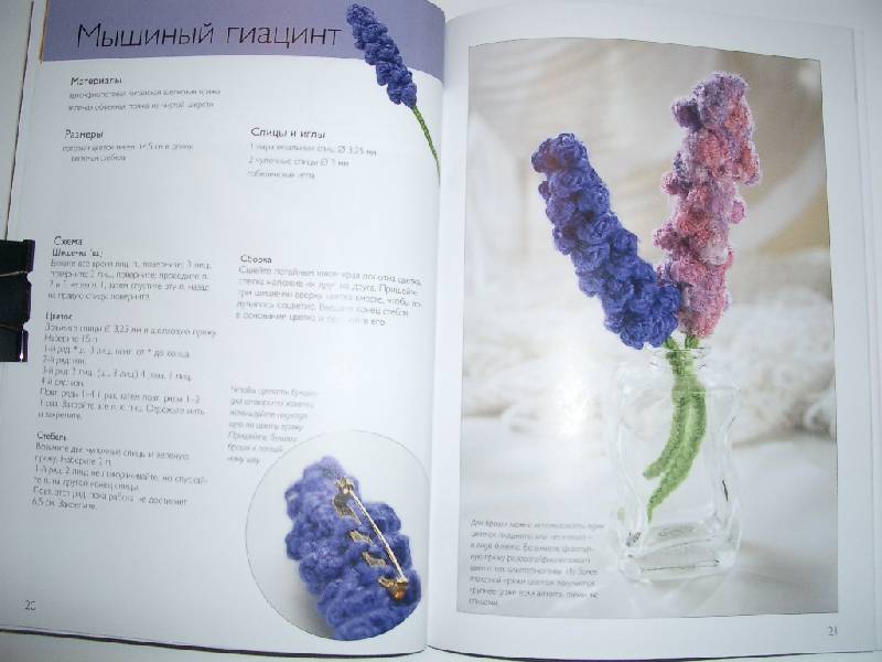 Иллюстрация 10 из 38 для Вязаные цветы: 20 проектов - Сьюзи Джонс | Лабиринт - книги. Источник: Afalina