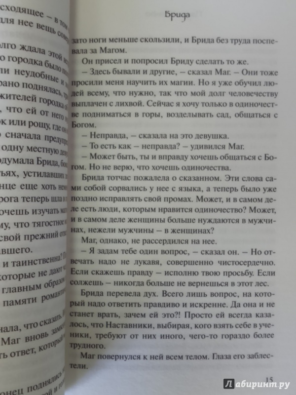 Иллюстрация 8 из 39 для Брида - Пауло Коэльо | Лабиринт - книги. Источник: Салус