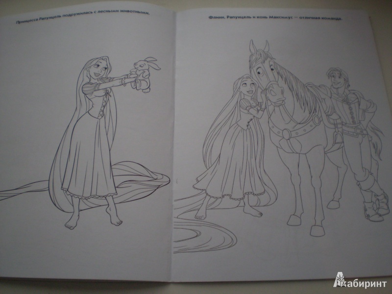 Иллюстрация 3 из 10 для Волшебная раскраска. Принцессы (№13119) | Лабиринт - книги. Источник: Sanananda