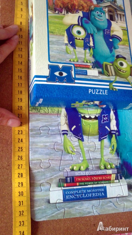 Иллюстрация 4 из 8 для Step Puzzle-60 "PIXAR. Университет Монстров" (81122) | Лабиринт - игрушки. Источник: Ирина  Ирина