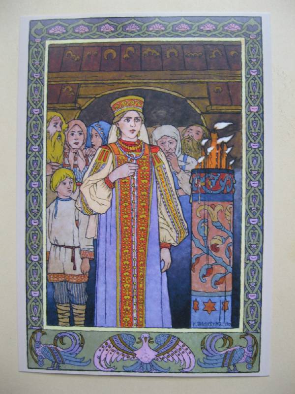 Иллюстрация 21 из 25 для Русские народные сказки. Набор открыток | Лабиринт - сувениры. Источник: W