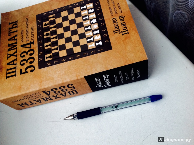 Иллюстрация 8 из 16 для Шахматы. 5334 задачи, комбинации и партии - Ласло Полгар | Лабиринт - книги. Источник: Журавлева  Марина