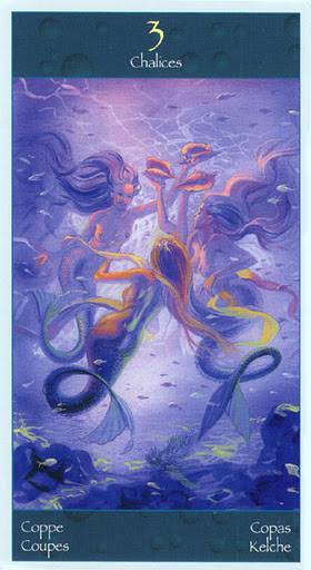 Иллюстрация 37 из 39 для Таро "Волшебный Мир Сирен" | Лабиринт - книги. Источник: Григорьева  Анастасия