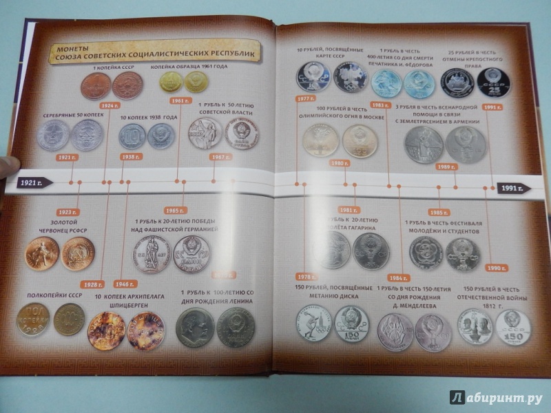 Иллюстрация 5 из 12 для 100 самых знаменитых монет СССР - Ирина Слука | Лабиринт - книги. Источник: dbyyb