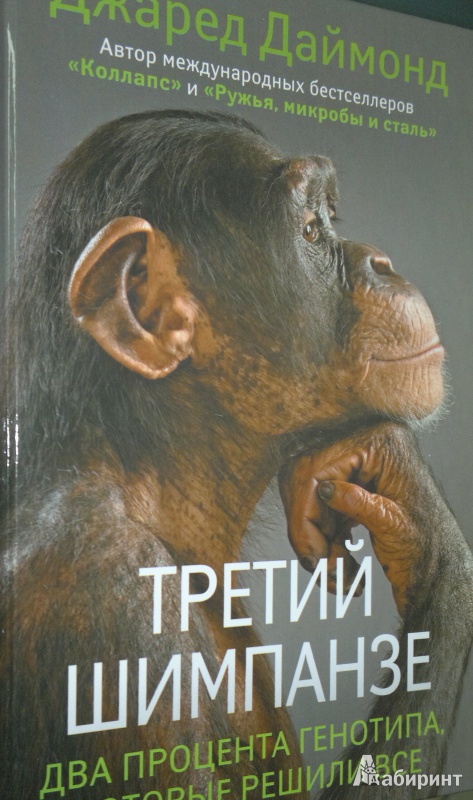 Иллюстрация 2 из 16 для Третий шимпанзе - Джаред Даймонд | Лабиринт - книги. Источник: Леонид Сергеев