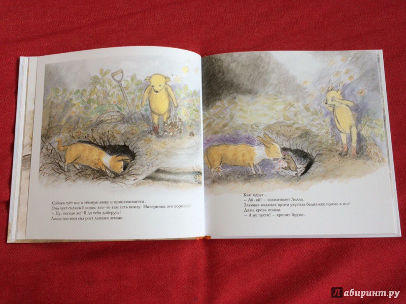 Иллюстрация 19 из 53 для Осень мишки Бруно - Гунилла Ингвес | Лабиринт - книги. Источник: Сан Санна